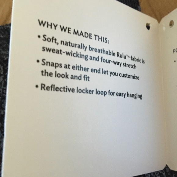 LULULEMON NWT AUTHENTIC VINYASA BLUE & BLACK COZY SOFT VERSATILE WRAP - Picture 16 of 16